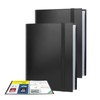 5.5x8.5 Small Binder with Sleeves, 5.5x8.5 Presentation Book, 34-Pocket Displays