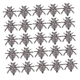 OHPHCALL Spider Nail Charms Metal Jewelry for Manicure Nail Gems and Charms for Women