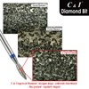 C & I Diamond Nail Drill Flame Shape E-File Professional