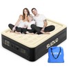 SULDUO Luxury Air Mattress Queen with Built in Pump, 18''