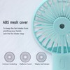 Handheld Misting Fan Quiet 2000mAh 3 Wind Speed 2 Spray