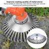 Twisted Wire Wheel Steel Garden Grass Weed Brush Cutting Head
