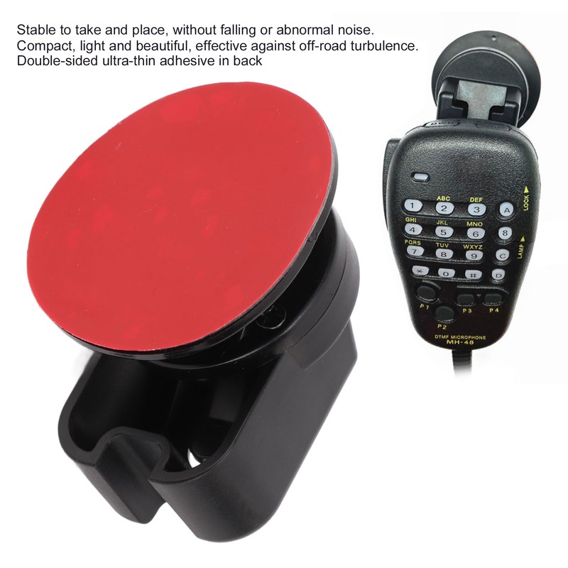 Car Radio Microphone Holder Mic Clip Replacement for Yaesu FTM6000R