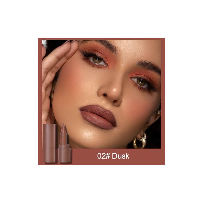 Erinde Set De Delineador Y Lápiz Labial 2 En 1,