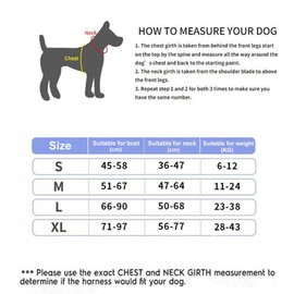 FDEETY Dog Harness for Dogs, Escape Proof, Adjustable Chest Strap with Front Buckle, Reflective Night Safety Harness, Dog Accessories for Small, Medium, Large (M)