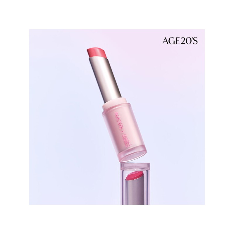 Age 20's (현대Hmall)에이지투웨니스X사키 핑크 포 에브리 하트 에디션 케어글로우 립