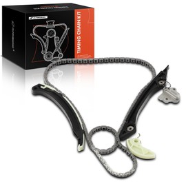 A-Premium 6PCS Engine Timing Chain Kit W/Tensioner & Guide Compatible with Ford - Transit Connect 2019-2020, EcoSport 2018-2021 - DOHC, L4 2.0L - Replace# 8E5Z6K254A, 8E5Z6K254B