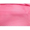 Unbranded Polka Satin Charmeuse Fabric Fairy Pink Apparel By The