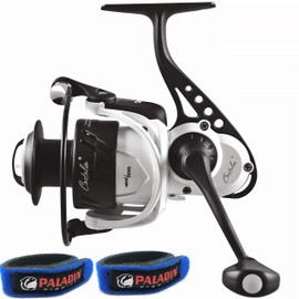Paladin Castalia Competition Metal Spin Reel - 2000 to 4000 Spin Fishing Reel / Stationary Reel + 2 x Free Neoprene Rod Bands (2000 - 0.18 mm > 240 m)