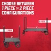 Gator Frameworks Lower Deck Flat Surface for Frameworks Utility Carts,