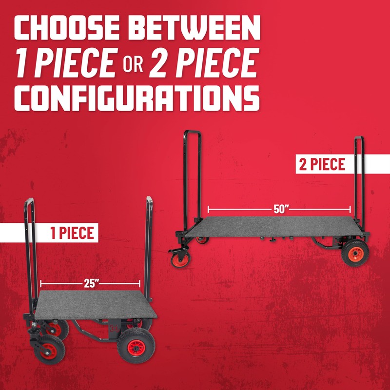 Gator Frameworks Lower Deck Flat Surface for Frameworks Utility Carts,