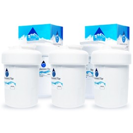 Denali Pure 5-Pack Replacement for General Electric GSS25WSTISS Refrigerator Water Filter - Compatible with MWF, MWFP Fridge Water Filter Cartridge