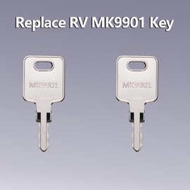 10PCS RV Key MK9901 Fits FIC Code 9901, 6601 New Motorhome Master Key