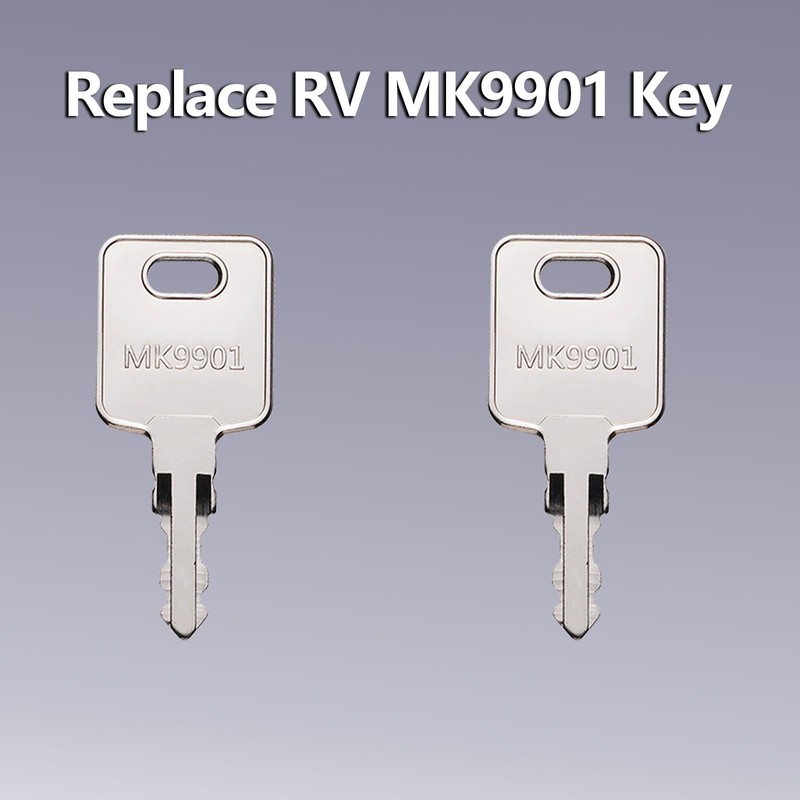10PCS RV Key MK9901 Fits FIC Code 9901, 6601 New