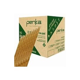 Penka biodegrable Agave 250 Straws (Brown, 5.75” x 0.24”)