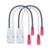 Car Wiring Harness, 2 x Pairs of Cables, Compatible with