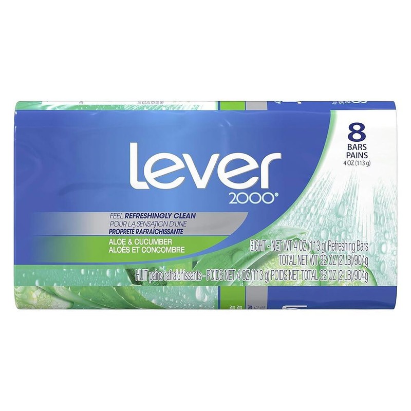 Lever 레버 2000 바디 레시 박테리아를 클렌저 비누 알로에 &