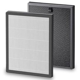 Prestivair HAP602 Air Purifier Replacement Filter Compatible with ECOSELF HAP602/HAP602WF Air Purifier, 2 Pack Filter