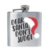 ICUP Funny Christmas Gifts Secret Hip Flask "Dear Santa Don’t