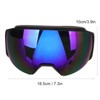 Ski Goggles Magnetic Lens Anti Fog Snow Goggles Interchangeable Lens