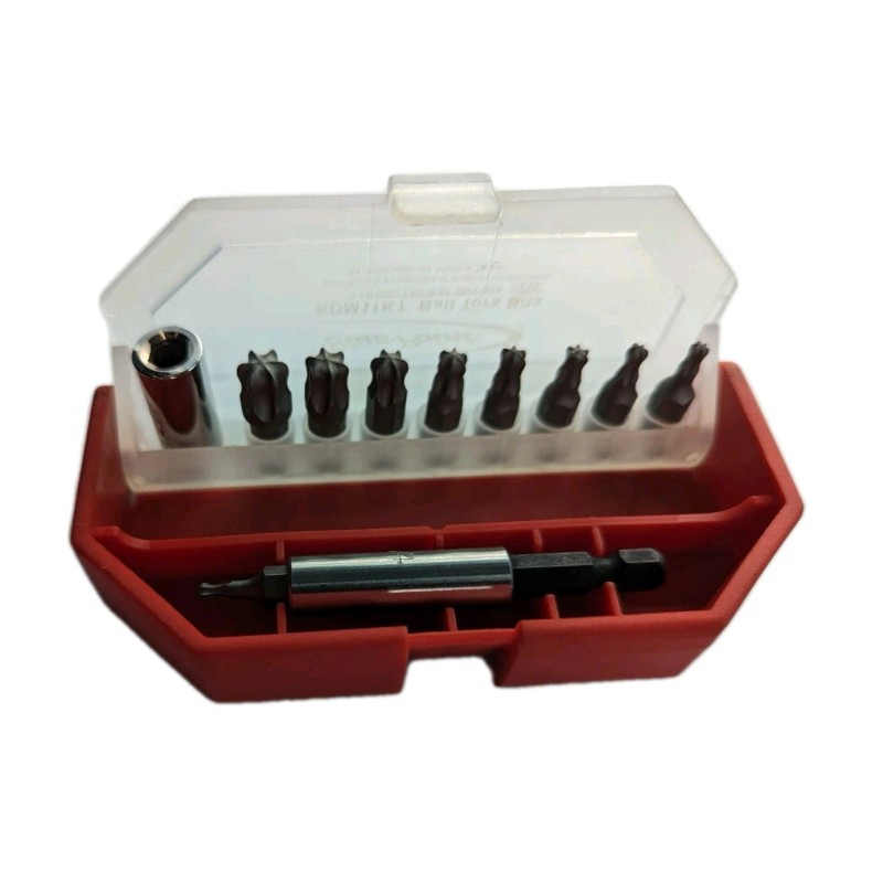 Snap-on Blue point 11Pcs Bits Torx Ball HEX Set W/Case