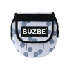 BUZBE Neoprene Spinning Reel Cover - Medium - White Hex