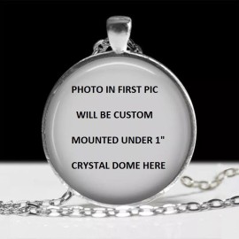 Fashion Jewelry BEATLES LET IT BE WORDS PEACE SIGN LOVE Pendant Sterling 925 Silver 22" Necklace