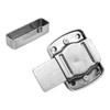 Alnicov Sliver Rotate Bolt Latch Lock Stainless Steel Gate Bathroom