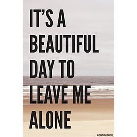 It's A Beautiful Day to Leave Me Alone Poster