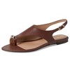 Naturalizer Women's 27 Edit Via Sandal, Cappuccino, 9