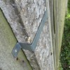 Fence Panel Security Bracket Set (20 Pack) Galvanized Steel Post