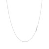 KEZEF Sterling Silver Italian Box Chain Necklace for Women, Girls