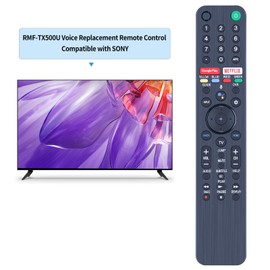 TCNOUMT Neue RMF-TX500U Ersatz Sprachfernbedienung für Sony Smart TV XBR-55X950G XBR-65X800H XBR-75X850G XBR-85Z9G