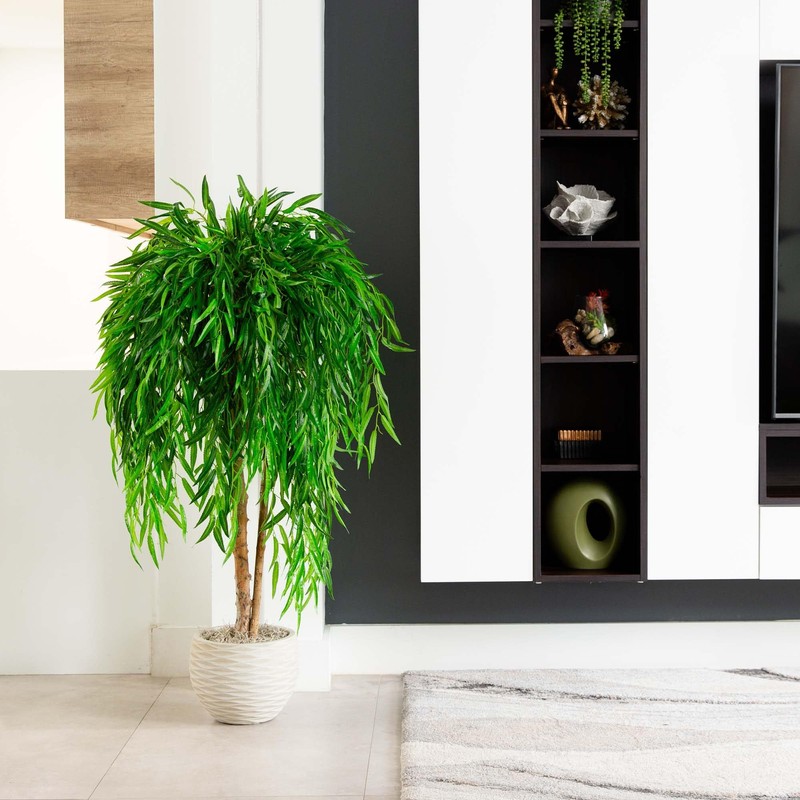 Nearly Natural 4ft. Artificial Willow Tree (Real Touch)