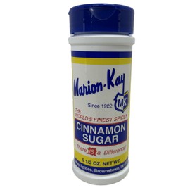 Marion-Kay Cinnamon Sugar, 9.5 oz, Premium Saigon Cinnamon Blend, Since 1922