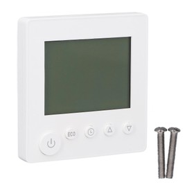 16A Intelligent Electric Heating Thermostat LCD Digital Display Key Thermostat with Programming 95‑240V