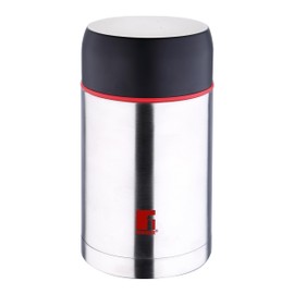 Bergner Travel Vacuum Food Jug, Stainless Steel, Polypropylene, Silver, 1000 ml