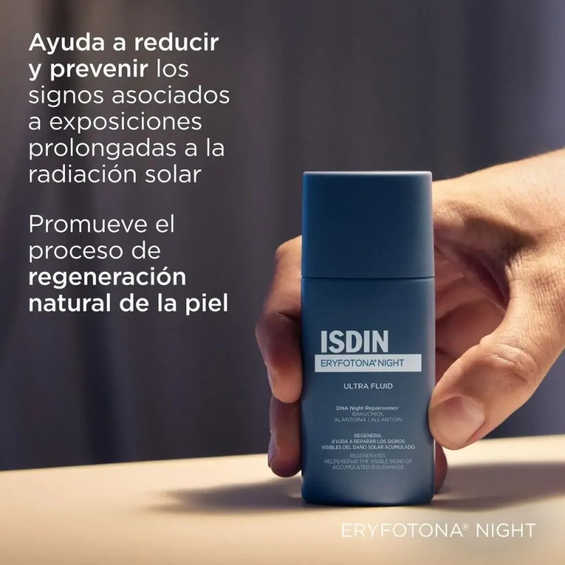Isdin Eryfotona Night 50ml Sérum Repara Daño Actínico Sensible Noche