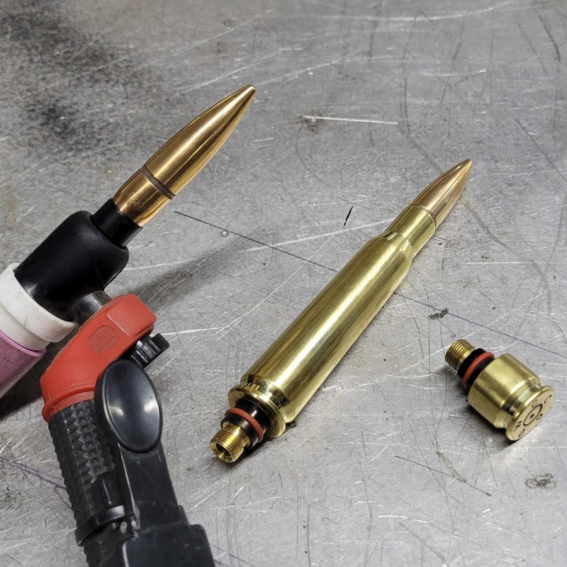 Complete 50 cal Bullet Tig Welding Back Cap Set, Welding