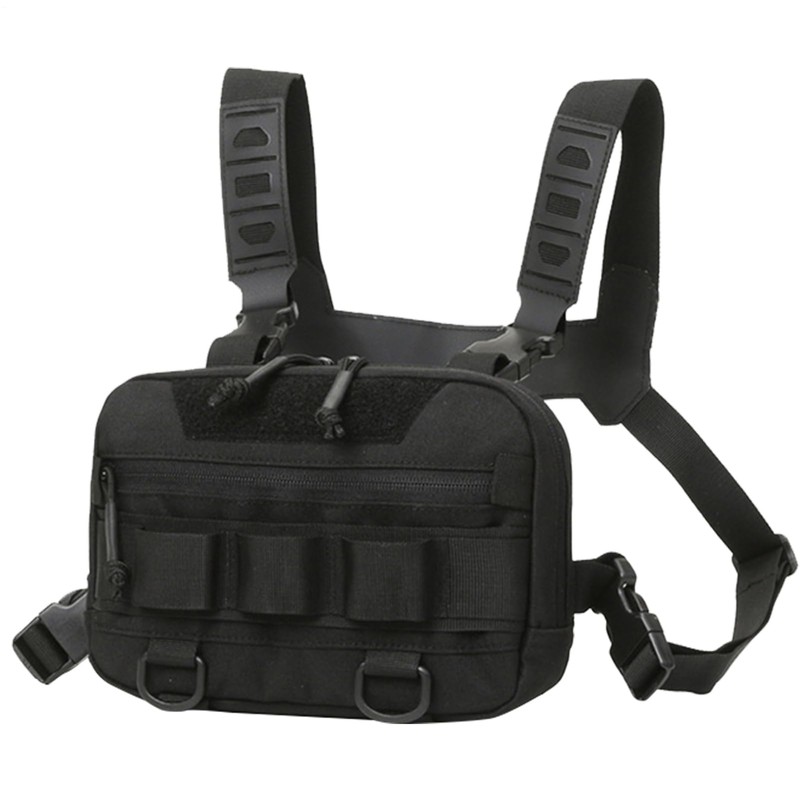Chest Pack For Men,Oxford Cloth Portable Running Chest Bag 20L