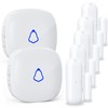 Door Chime, METAK Wireless Door Open Contact Sensor Alarm with