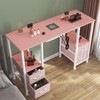 WODRAWER Manicure Table for Nail Tech, Nail Tech Table Station
