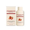 Strawberry Skin Cream with Triple Acid for Daily Body Exfoliation