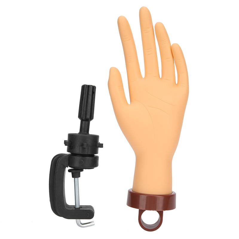 Nail Art Practice Hand Flexible Bendable Mannequin Hand Fake Hand