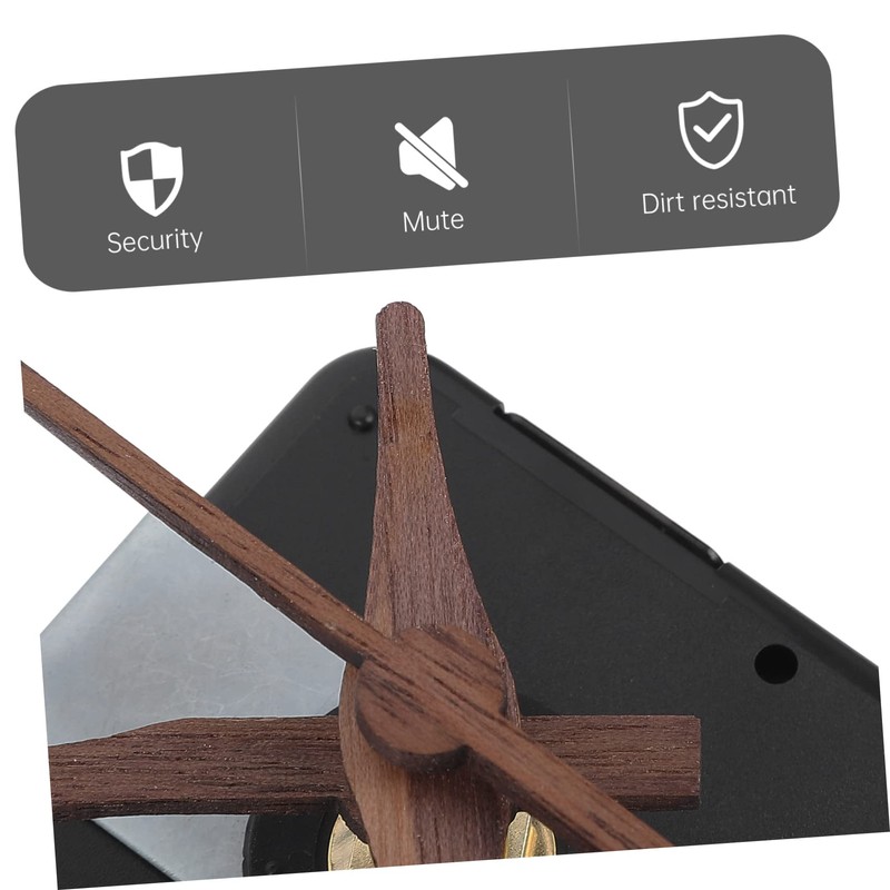 SHINEOFI 4 Sets Quartz Clock Movement Kit Durable Mechanism with