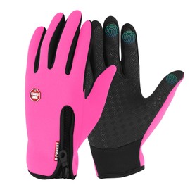RooRuns Winter Gloves - Lightweight Touchscreen Thermal Gloves for Cycling, Driving, Running, Waterproof for Men & Women