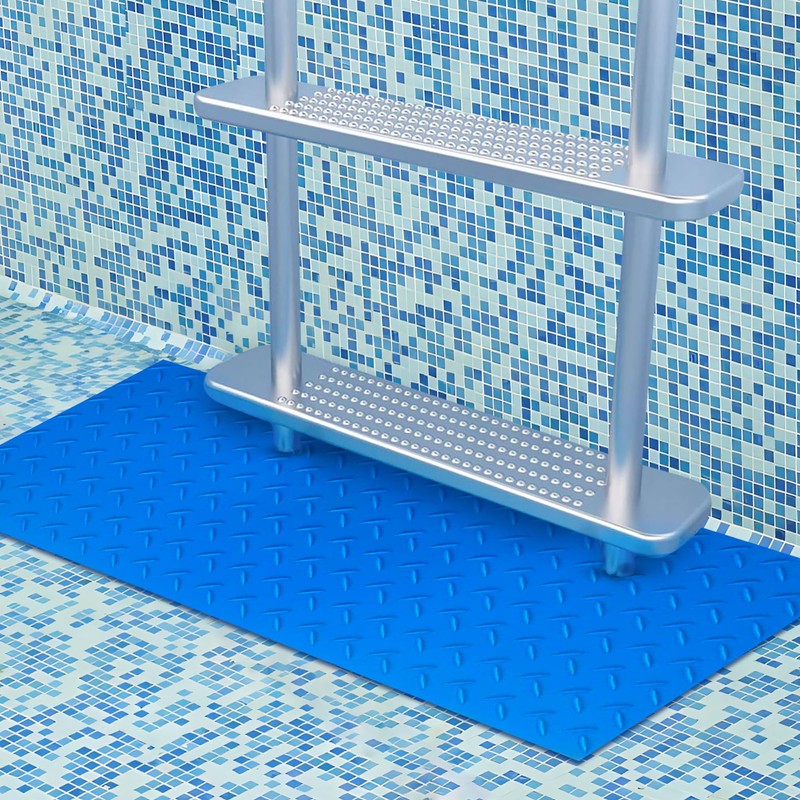 Swimming Pool Ladder Mat 16 x 36 Inch Large Pool