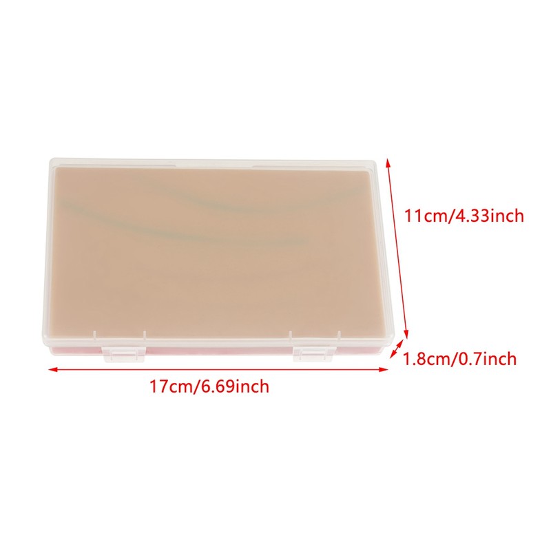 Injection Suture Training Human Skin Pad Repeated Model for Student