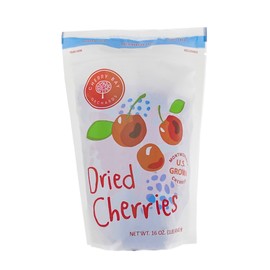 Cherry Bay Orchards - Dried Montmorency Tart Cherries - Pack of Two 16 oz Bags (32oz Total) - 100% Domestic, Natural, Kosher Certified, Gluten-Free, and GMO Free - Packed in a Resealable Pouch