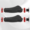GXCROR Ergonomic Bicycle Grips with Non-Slip Point Design, Shock-Absorbing Rubber